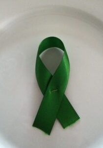 green ribbon for patient safety